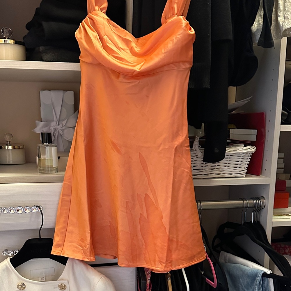 Princess Polly Orange Mini Dress